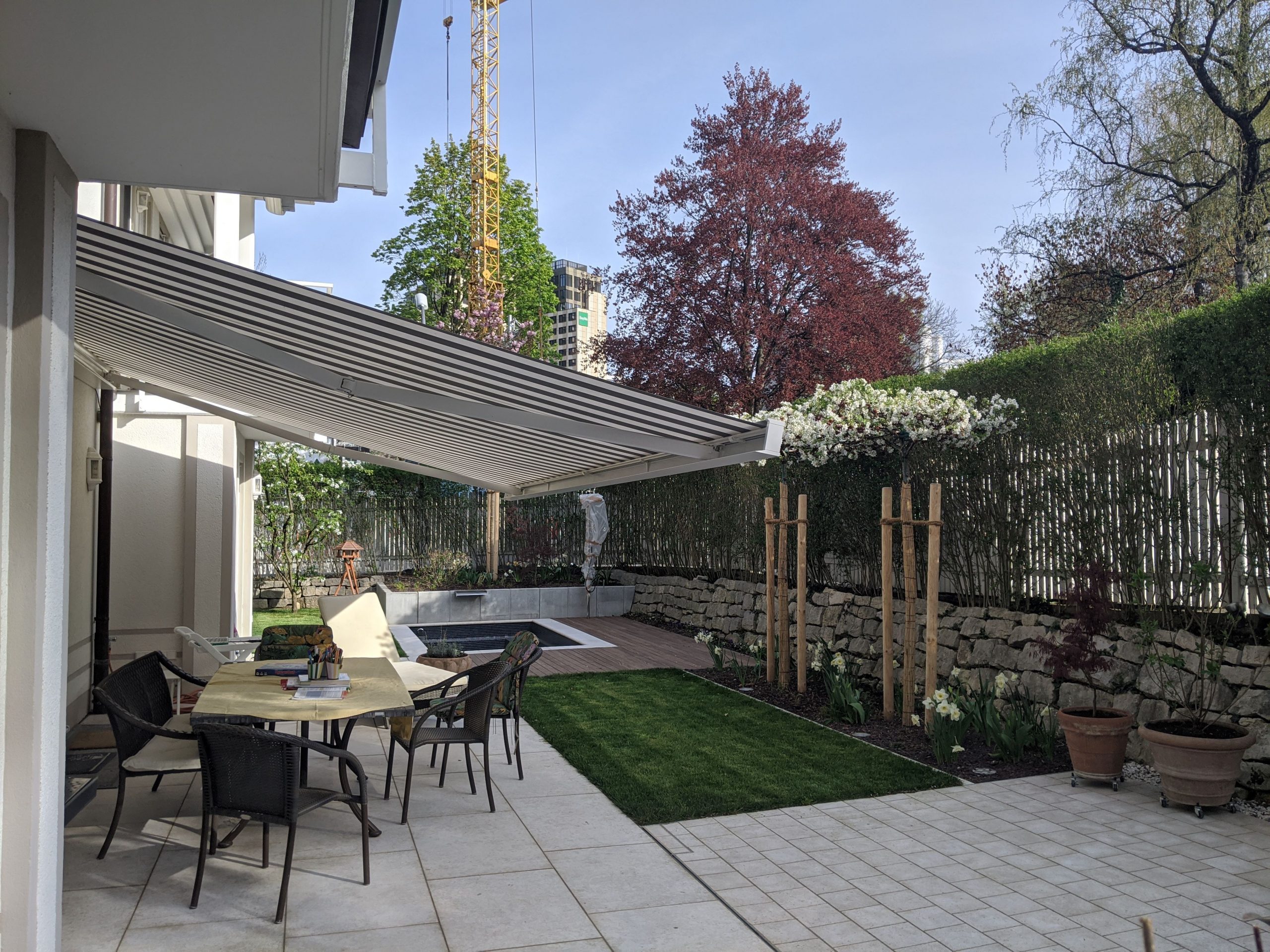 Privat mit mini pool