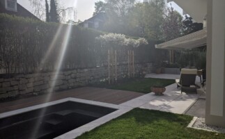 Privat mit mini pool