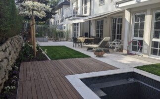 Privat mit mini pool