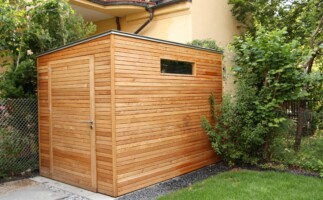 Moderner Privatgarten im Münchner Westen