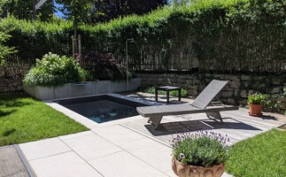 Privat mit mini pool